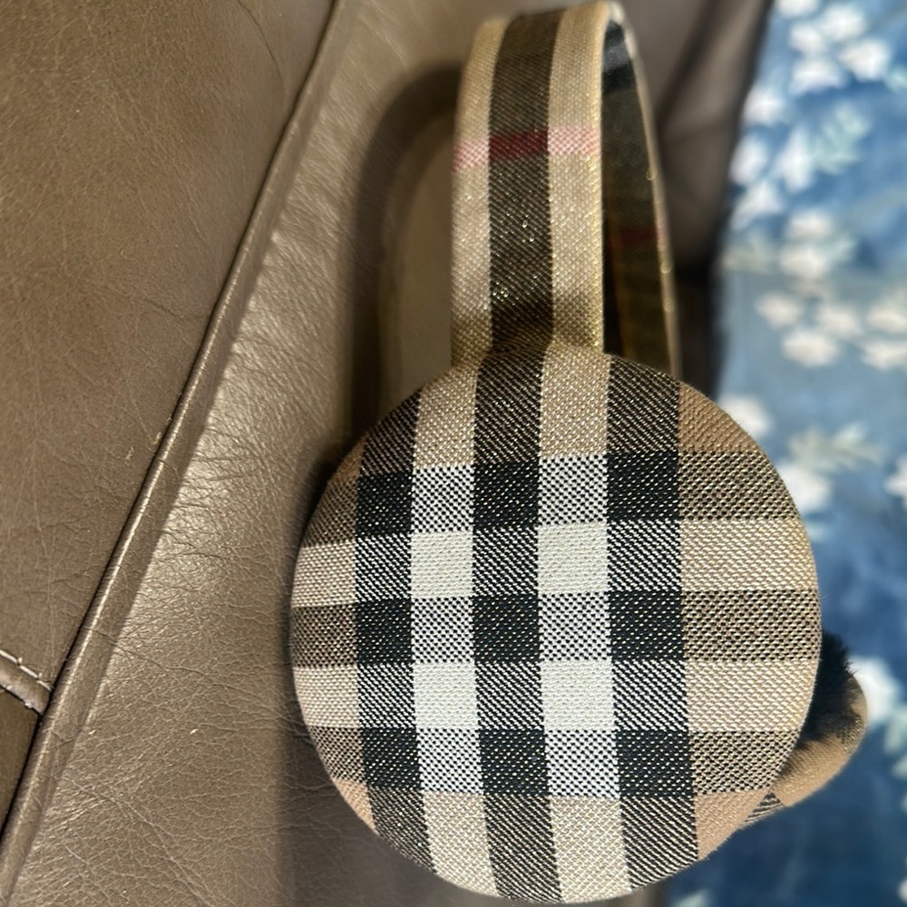 Limited Edition Burberry ear muffs